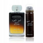 PERFUMY MĘSKIE + DEZODORANT LATTAFA AMEER AL OUDH ORYGINALNE DRZEWNE