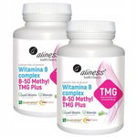 ALINESS Witamina B Complex B-50 Methyl TMG metabolizm homocysteiny 100 kaps