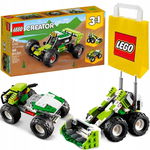 LEGO 31123 CREATOR SAMOCHÓD TERENOWY BUGGY KOPARKA QUAD 3w1