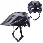 HI-TEC Kask Rowerowy Męski Z Regulacja Czarny LEKKI MTBUNNY 58-61cm L