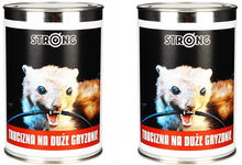 2X SILNA TRUTKA TRUCIZNA NA DUŻE GRYZONIE STRONG PASTA SASZETKI 450G