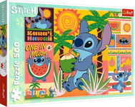 PUZZLE 500 HOLIDAYS WITH STITCH WAKACJE ZE STITCHEM TREFL 8+