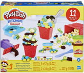 PLAY-DOH ZESTAW PLAYDOH MASA PLASTYCZNA MINI DESERY POPCORN CIASTOLINA