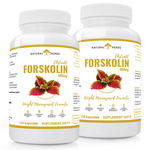 Forskolin Pokrzywa Indyjska 400mg Oryginalna 2x120