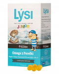 Lysi JUNIOR TRAN OMEGA 3 Perełki o smaku gumy balonowej 60 szt.