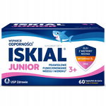 ISKIAL JUNIOR kapsułki do żucia Witamina D3 DHA 60 sztuk