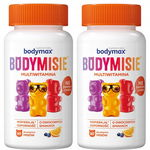 2x BODYMAX BODYMISIE żelki ODPORNOSĆ witaminy DLA DZIECI owocowe 60 szt.