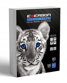 Papier biurowy biały Emerson format A5 80g 500 arkuszy