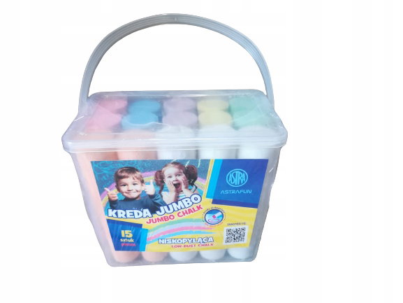 Kreda jumbo chodnikowa Astra 15 szt.
