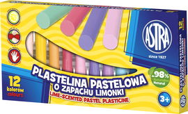 ASTRA Plastelina pastelowa 12 Kolorów ZAPACHOWA