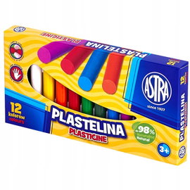 Plastelina 12-kol. Astra szkolna