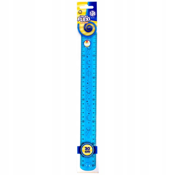 LINIJKA SZKOLNA ELASTYCZNA 30 cm ASTRA FLEXI