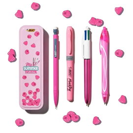Zestaw Przyborów Do Pisania 4 Elementy Pink BIC