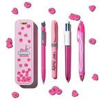 Zestaw Przyborów Do Pisania 4 Elementy Pink BIC