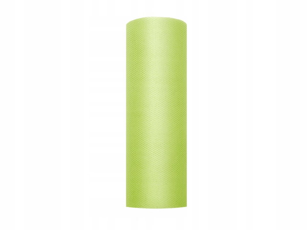 Tiul na szpulce 15cm x 9m JASNOZIELONY ślub wesele