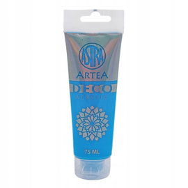 Farba akrylowa ASTRA DECO ARTEA 75ml NEON NIEBIESKI