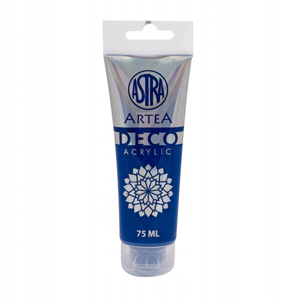 FARBA akrylowa Astra Deco Artea w tubce 75ml GRANATOWA