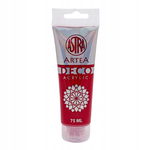 Farba akrylowa ASTRA DECO ARTEA 75ml GŁEBOKA CZERWIEŃ