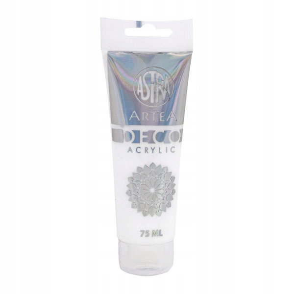 Farba akrylowa ASTRA DECO ARTEA 75ml BIAŁA