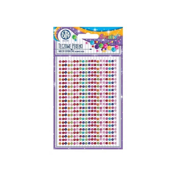 Naklejki dekoracyjne tęczowa rosa Astra - 335118012
