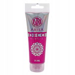 Farba akrylowa 75ml ASTRA Artea Deco Róż Fuksja