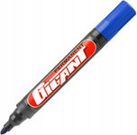 Marker permanentny, okrągła końcówka, Kamet Gigant niebieski 1szt.