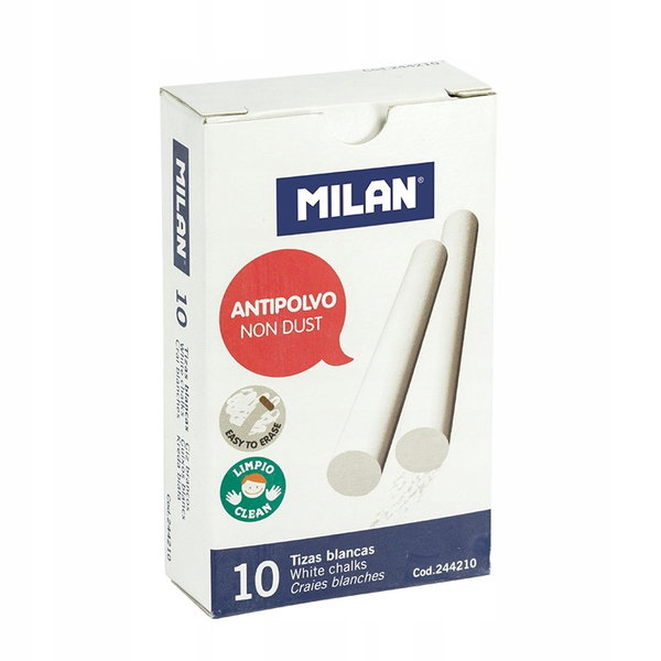 Kreda tablicowa Milan 10 szt.