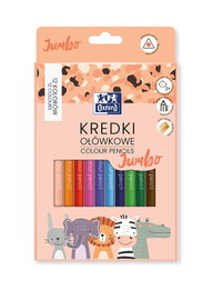 Kredki ołówkowe Oxford kids 12 szt. Jumbo