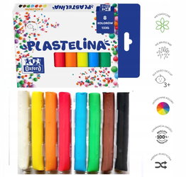 Plastelina 8-kol., Oxford