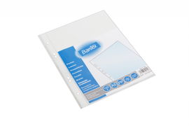 Koszulki do segregatora A5 krystaliczna 100szt., Bantex