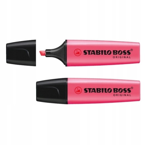 Zakreślacz STABILO boss różowy 70/56