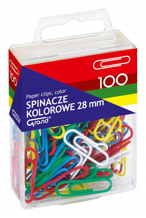 Spinacze biurowe Grand 100szt