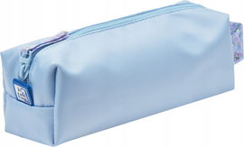 Piórnik saszetka Oxford flowers, niebieski