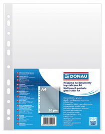 KOSZULKA A4 KRYSTALICZNA 50MIC FOLIA /25SZT/ DONAU