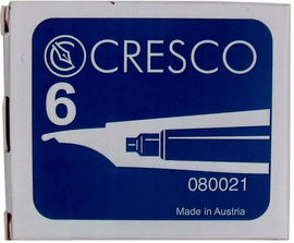 Naboje niebieski Cresco 6 szt.