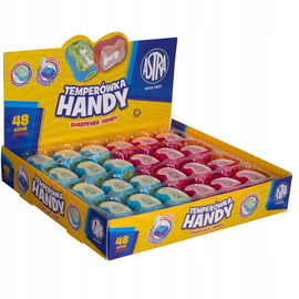 Temperówka pojedyńcza z pojemnikiem ASTRA Handy