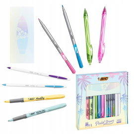 Zestaw kreatywny pastelowy BIC Pastel 17 elementów