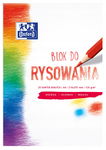 Blok rysunkowy A4 20k 120g biały, Oxford