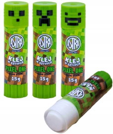 Klej w sztyfcie 15g szkolny PIXEL ONE Astra 1 sztuka