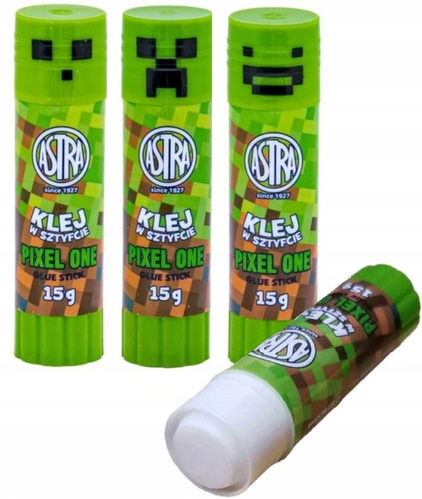Klej w sztyfcie 15g szkolny PIXEL ONE Astra 1 sztuka