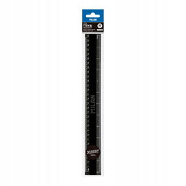 Linijka Shadow (czarna) 30cm, Milan