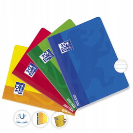 Zeszyt A5/60k OXFORD OPEN FLEX w linię PP 90g