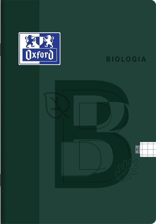 Zeszyt A5 60k kratka OXFORD BIOLOGIA