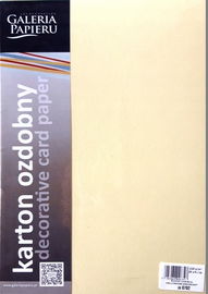 Papier wizytówkowy A4 Galeria Papieru 220 g/m² 20 arkuszy Millenium Kremowy