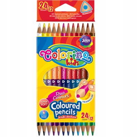 Kredki ołówkowe Colorino 12 szt. 24 kolory