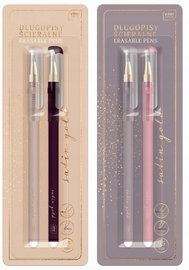 Interdruk Długopis ścieralny Satin Gold 2 szt.-blister