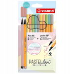 Cienkopis Point 88 Flam Pen 68 pastellove 12szt