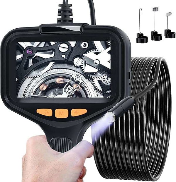 Endoskop Kamera inspekcyjna wodoodporna 1920P ekran 4,3 z 8 diodami LED