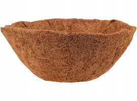 WKŁAD KOKOSOWY DO KOSZA WISZĄCEGO NA ROŚLINY KWIETNIK WŁÓKNO 25cm/ 2 szt.