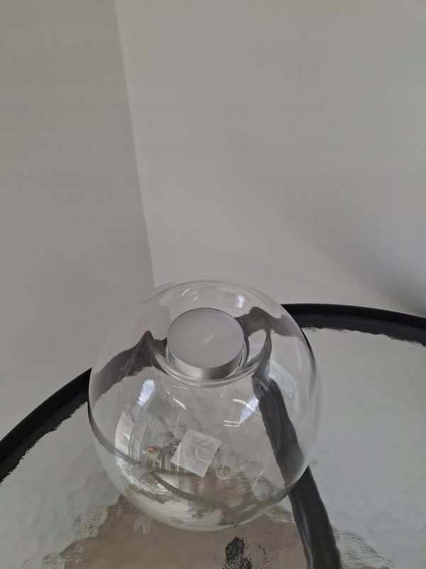 Świecznik szklany kula dekoracja stołu tealight 15cm holenderski design